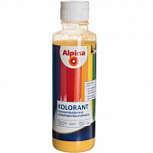 Купить Колер-краска Alpina Kolorant Mais золотисто-желтая 0,5 л по низкой цене