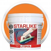 Купить Затирка Litokol Litochrom Starlike C460 Arancio эпоксидная для швов 2,5 кг по низкой цене