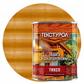 Купить Защитный состав Текстурол Тиксо для древесины Дуб 1 л по низкой цене