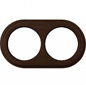 Купить Рамка Werkel Legend WL15-frame-02 Венге двухместная по низкой цене