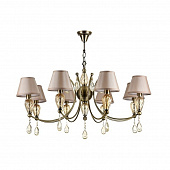 Купить Люстра Maytoni Murano ARM855-08-R бежевая E14 8х40W 220V подвесная по низкой цене