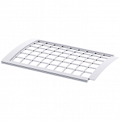 Купить Решетка желоба Технониколь ПВХ D125/82 мм белая по низкой цене