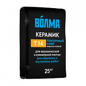 Купить Клей ВОЛМА Керамик для керамической плитки 25 кг по низкой цене