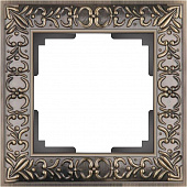 Купить Рамка Werkel Antik WL07-Frame-01 бронза одноместная по низкой цене