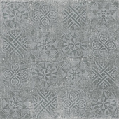 Купить Керамогранит Idalgo Granite Stone Cemento Декор Темно-серый структурный 599х599 мм по низкой цене