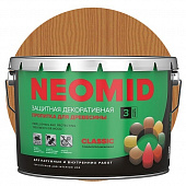 Купить Пропитка Neomid Bio Color Classic для древесины Орегон 9 л по низкой цене