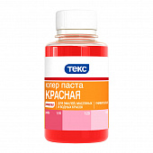 Купить Колер ТЕКС для краски, универсальный, красный 0,1 л по низкой цене