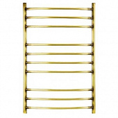 Купить Полотенцесушитель Domoterm Калипсо бронза П10 водяной 500х800 мм по низкой цене