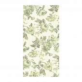 Купить Плитка La Favola Гобелен цветы настенная, оливковая, 250x8x500 мм по низкой цене