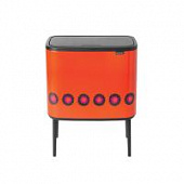 Купить Бак Brabantia Touch Bin Bo Patrice мусорный, 11+23 л по низкой цене
