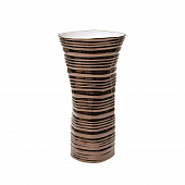 Купить Ваза Garda Decor PS60-32 керамическая золотая 17х17х32 см по низкой цене