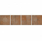 Купить Керамогранит Kerama Marazzi Каменный остров SG926400N коричневый декорированный 300х300 мм по низкой цене
