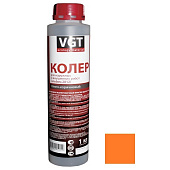 Купить Колер-краска VGT ВД-АК-1180 оранжевая 1 кг по низкой цене