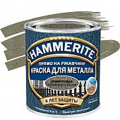 Купить Краска Hammerite по ржавчине молотковая серебристо-серая 2,5 л по низкой цене