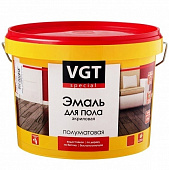 Купить Эмаль VGT Профи ВД-АК-1179 база А акриловая для пола супербелая 2,5 кг по низкой цене