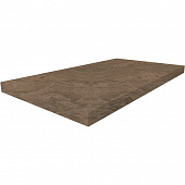 Купить Ступень Atlas Concorde Supernova Marble Woodstone Taupe Scalino Angolate угловая из керамогранита левая 600х330 мм по низкой цене