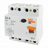 Купить Устройство защитного отключения TDM electric ВД1-63 32 А 30 мА 4П по низкой цене