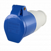 Купить Розетка переносная 223 2Р+РЕ 32А 230В IP44 по низкой цене