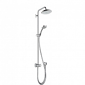 Купить Стойка Hansgrohe Croma 220 Showerpipe 27224000 душевая по низкой цене