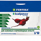 Купить Удобрение для зеленных и корнеплодных 50 г Leaf power Фертика по низкой цене