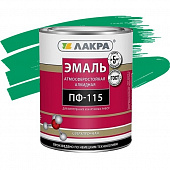 Купить Эмаль Лакра ПФ-115 ярко-зеленая 1 кг по низкой цене