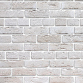 Купить Кирпич KR Professional Старый декоративный кирпич 36020 тычковый белый по низкой цене