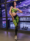 Купить Тайтсы Bona Fide Bona Corsage Military Edition Yellow Neon по низкой цене
