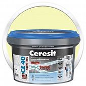 Купить Затирка Ceresit CE 40 Aquastatic Сахара цементная для швов 2 кг по низкой цене