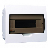 Купить Бокс DEKraft ЩРВ-П-12 IP41 12-ти модульный пластиковый встроенный по низкой цене