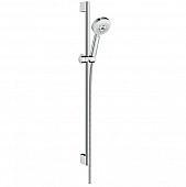 Купить Гарнитур Hansgrohe Crometta 100 Multi EcoSmart 26659400 душевой по низкой цене