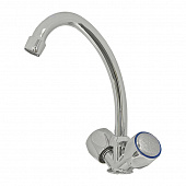 Купить Смеситель Zerich Эрика SKZC 1206 для кухни, двуручный по низкой цене