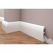 Деревянный, металлический, пластиковый напольный плинтус.