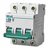 Купить Автоматический выключатель DEKraft ВА-101 3п D 20А 4.5кА по низкой цене