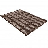 Купить Металлочерепица Grand Line Classic Colority Print Corten резка 0,5 мм по низкой цене