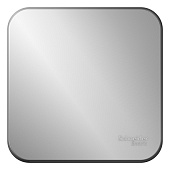 Купить Выключатель Schneider Electric Blanca BLNVA101013 одноклавишный с изолирующей пластиной алюминий по низкой цене