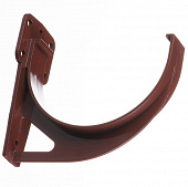 Купить Кронштейн желоба Docke ПВХ D120/85 мм короткий RAL 3009 Гранат по низкой цене