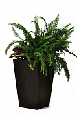 Купить Кашпо Keter Rattan Planter M, 55 л по низкой цене