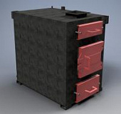 Купить Котел твердотопливный на дровах 70 кВт по низкой цене