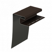 Купить Профиль Docke околооконный, под камень, цвет шоколад, 3600 мм по низкой цене