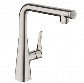 Купить Смеситель Hansgrohe Metris Select 240 14847800 для кухни по низкой цене