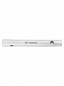 Купить Ключ TOPEX торцовой двухсторонний трубчатый 10 x 11 мм по низкой цене