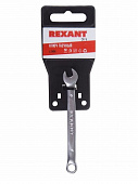 Купить Ключ Rexant комбинированный, для монтажа/демонтажа резьбовых соединений 12 граней 6 мм по низкой цене