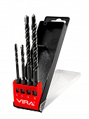 Купить Бур VIRA SDS-plus 4 шт, 5-10 мм по низкой цене