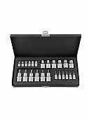 Купить Набор головок KRAFT торцевых и насадок 1/2,1/4 Dr E-star и Torx 24 шт по низкой цене