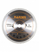 Купить Диск HARDEN пильный по дереву, Т твердосплавная пластина YG6, 254х80, 20/16х80 по низкой цене