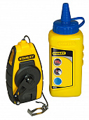 Купить Шнур Stanley разметочный + порошок STHT0-47244 меловой по низкой цене