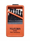 Купить Набор сверл HARDEN по металлу HSS 1-13 мм, 25 шт по низкой цене