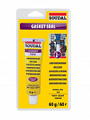 Купить Герметик Soudal Gasket Seal Высокотемпературный красный 60 г по низкой цене