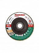 Купить Круг HAMMER Flex SE 213-027 лепестковый торцевой 150х22 Р 40 тип 1 КЛТ по низкой цене
