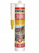 Купить Герметик Soudal универсальный, силиконовый, белый, 280 мл по низкой цене